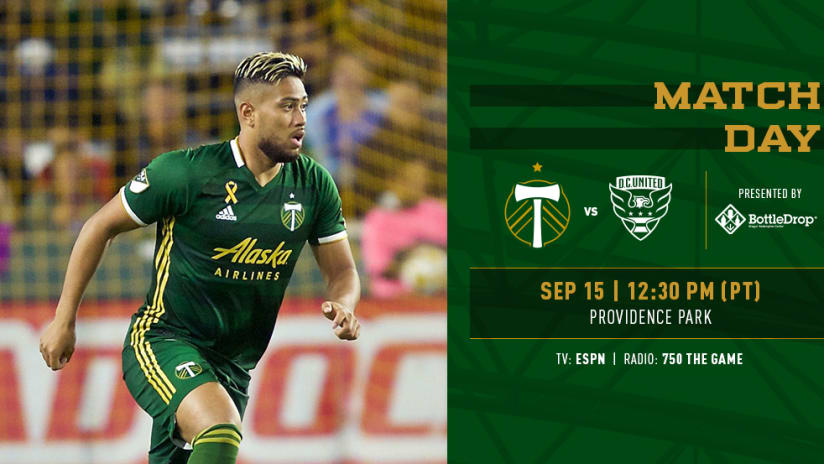 Matchday, Timbers vs. DC, 9.15.19