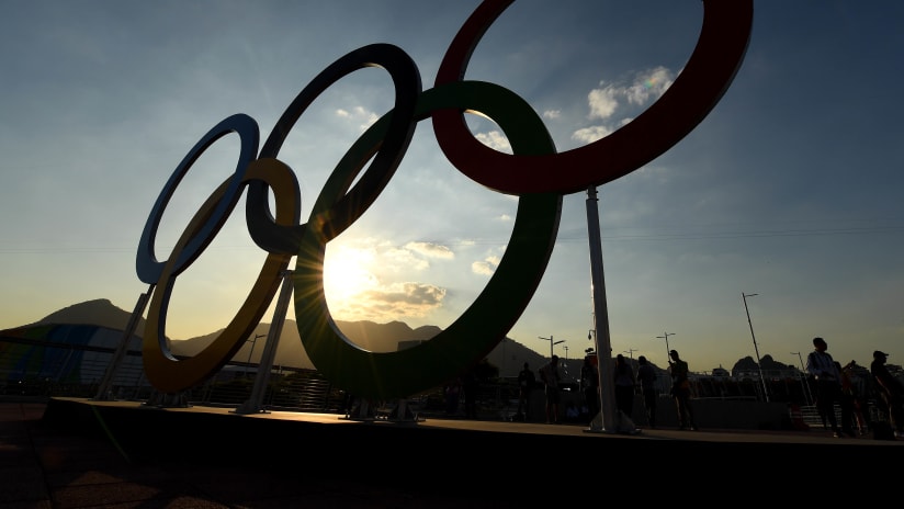 Rio 2016 Olympic Rings, USA Today Sports Images
