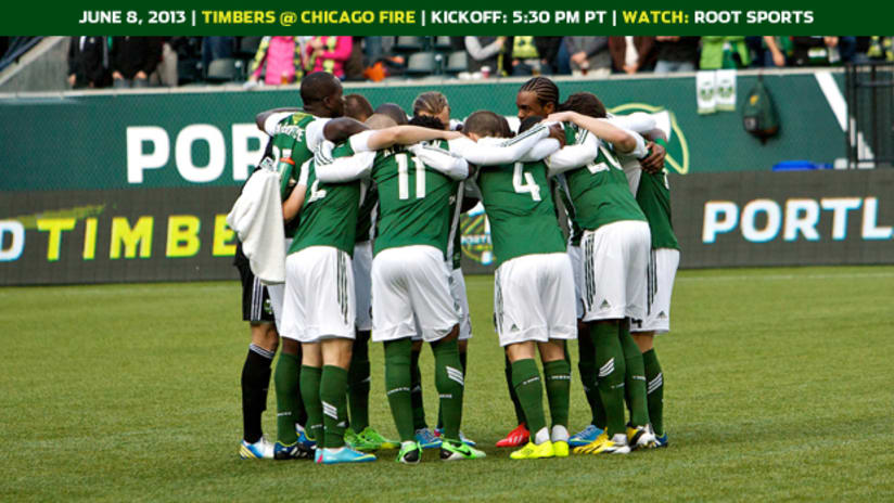 Matchday, Timbers @ Fire, 6.8.13