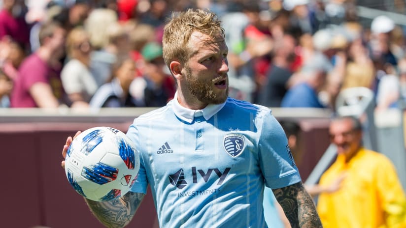 Johnny Russell, Sporting KC at Minnesota, 5.20.18