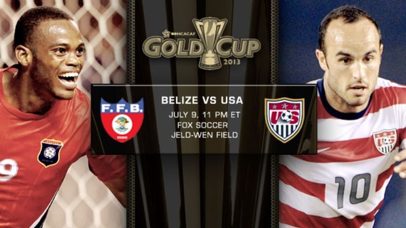 Gold Cup Preview, USA vs. Belize 7.9.13