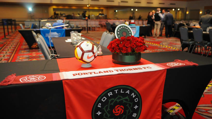Thorns draft table, 2018 NWSL College Draft, 1.18.18