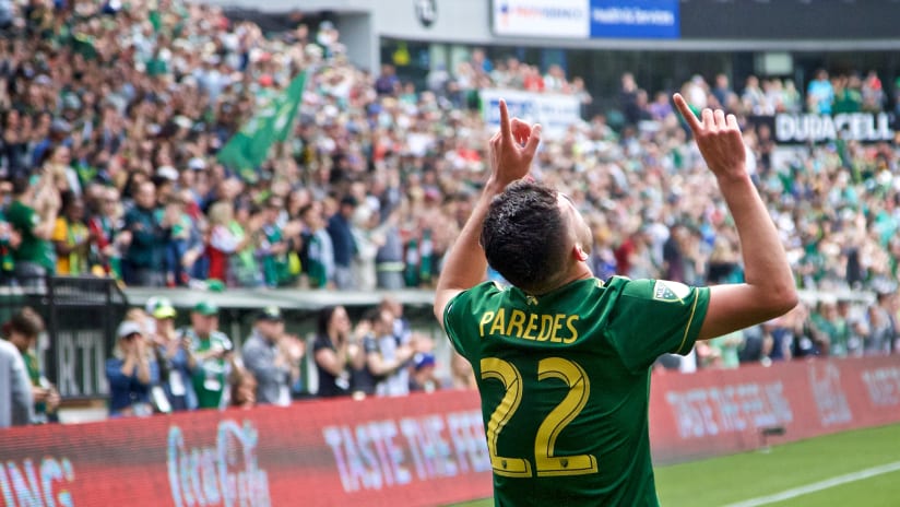 Cristhian Paredes #2, Timbers vs. LAFC, 5.19.18