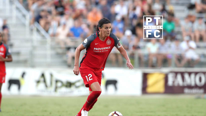 Christine Sinclair, Thorns at Courage, 8.5.18