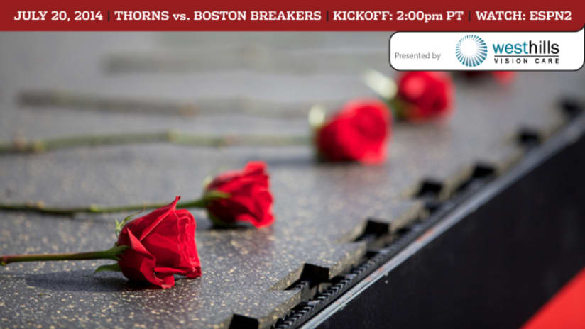 Matchday, Thorns vs. Boston, 7.20.14