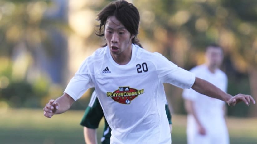 Kohei Yamada, 2012 MLS Combine