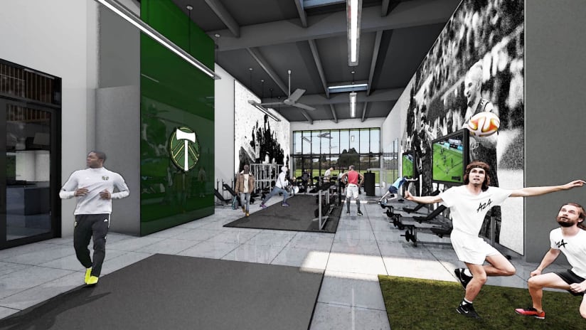 Work on newly expanded adidas Timbers Training Center nears completion -
