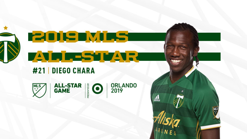 Diego Chara, 2019 MLS All-Star roster, 6.24.19