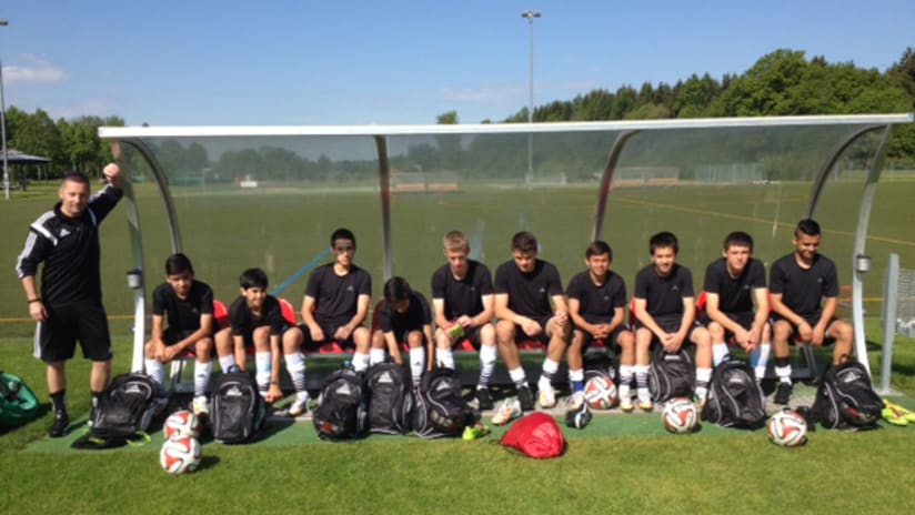 adidas Timbers Alliance team in Germany 2014