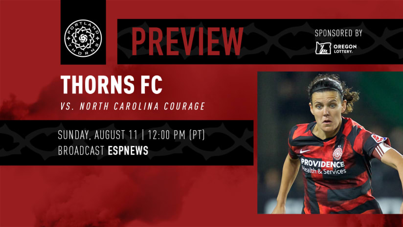 NWSL Preview, Thorns vs. NC, 8.11.19