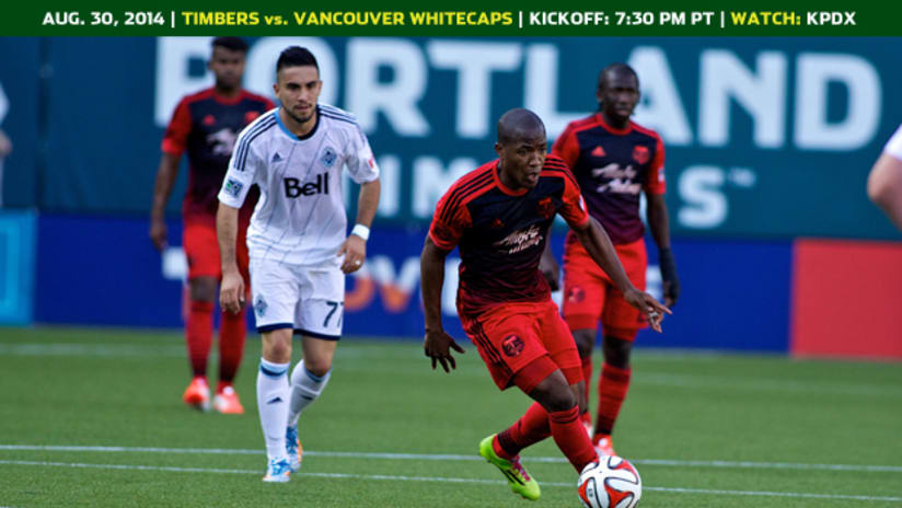 Matchday, Timbers @ Caps, 8.30.14