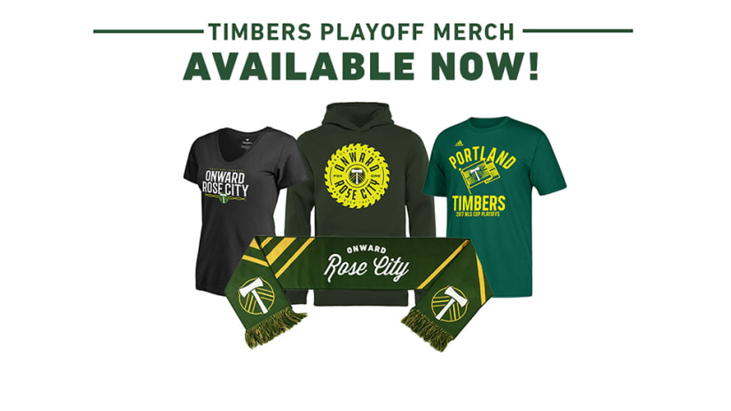 2017 Timbers Playoffs Merchandise, 11.1.17