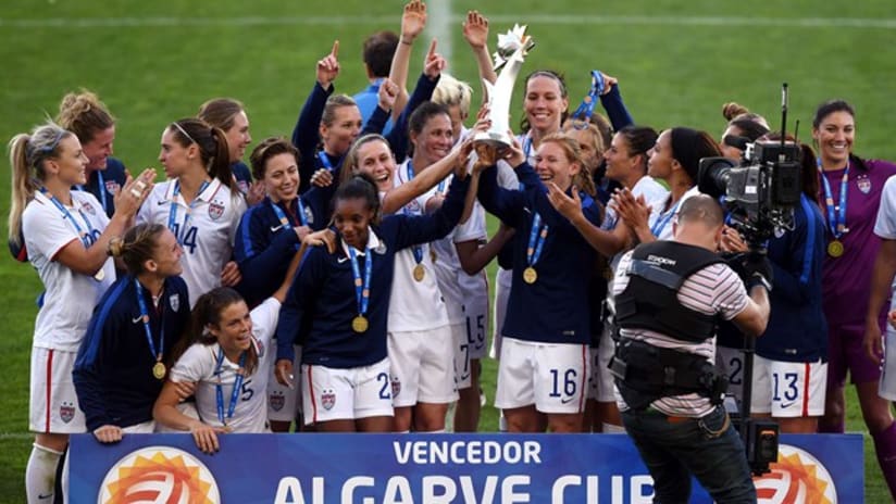 Algarve Cup victory, USWNT