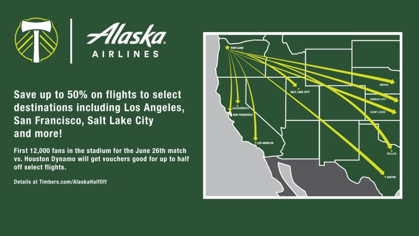 Alaska Airlines Half Off
