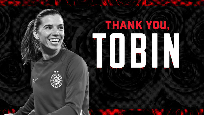 "Thank you, Tobin" | Heath's departure from Thorns leaves a singular, indelible mark -
