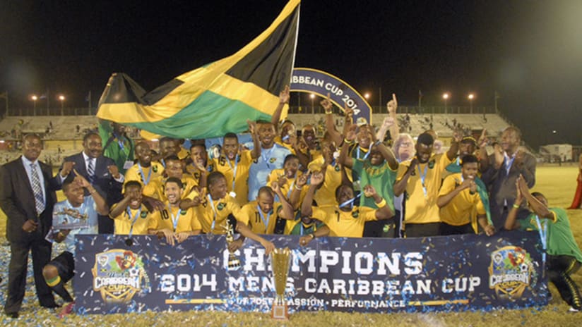 Jamaica, 2014 Caribbean Cup champions, 11.18.14