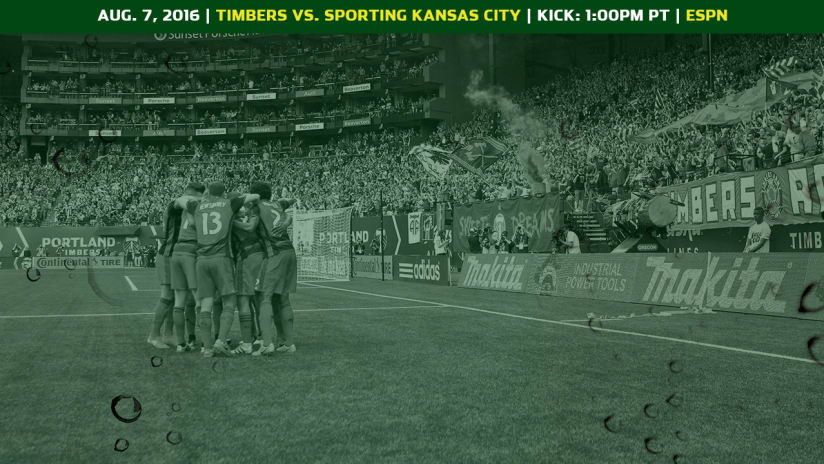 Matchday, Timbers vs. SKC, 8.7.16