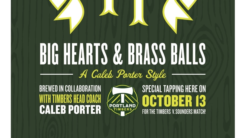 Caleb Porter: Timbers coach and... brewmaster? -