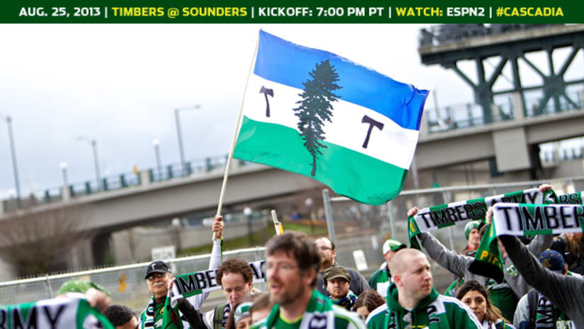 Matchday, Timbers @ Seattle, 8.25.13