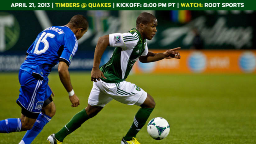 Matchday, Timbers @ Quakes, 4.19.13