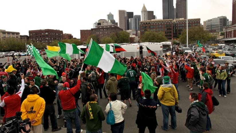 Timbers Army, Timbers @ Sounders, 5.14.11