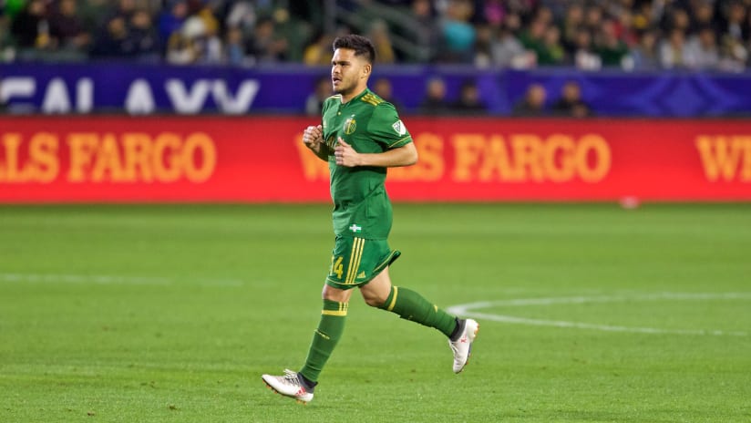 Andres Flores, Timbers @ Galaxy, 3.4.18
