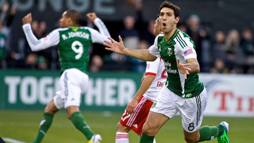PHOTOS | Diego Valeri through the years in The Rose City