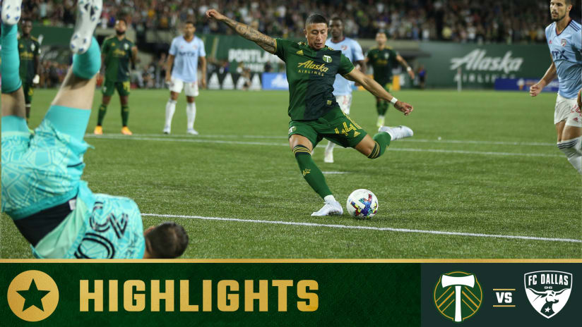 HIGHLIGHTS | The Timbers and FC Dallas scrapped for a dramatic 1-1 tie 