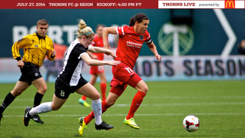 Matchday Preview, Thorns @ Reign, 7.27.14
