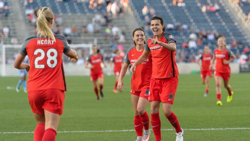Christine Sinclair, Thorns at Chicago Red Stars, 08.12.17