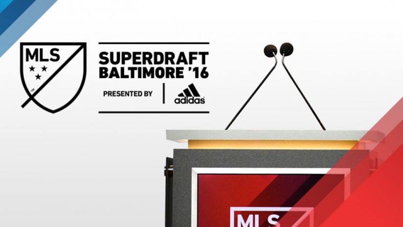 2016 MLS SuperDraft Podium DL