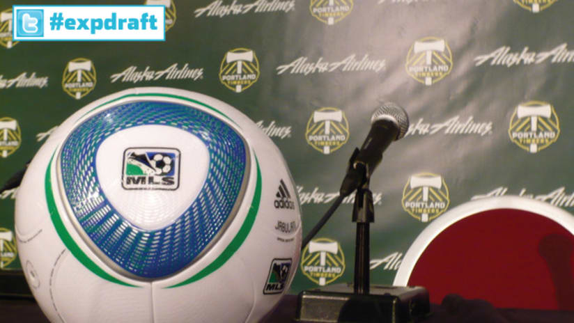 MLS Ball with #expdraft