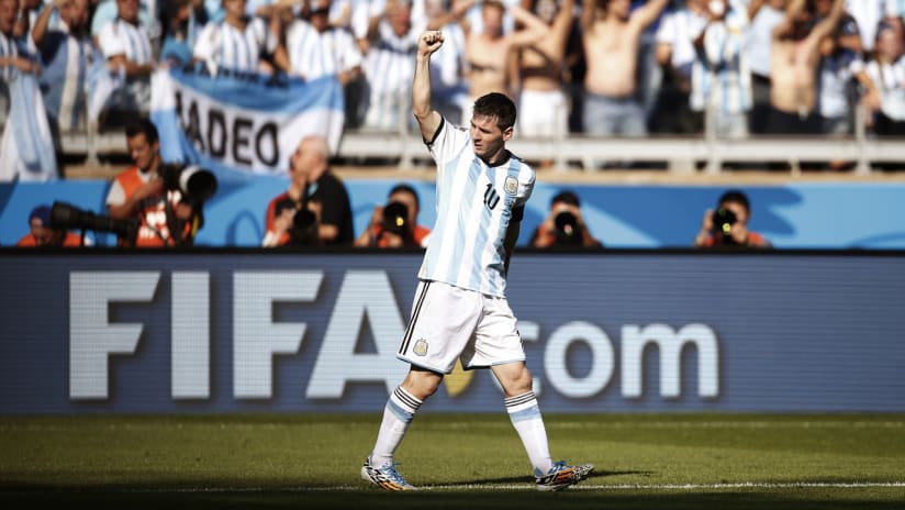 Lionel Messi, Argentina vs. Iran, 6.21.14