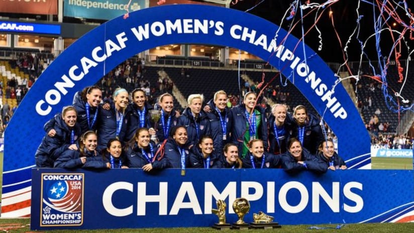 USWNT 2014 CONCACAF Champions