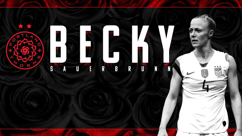 Becky Sauerbrunn, Announcement, 3.3.20