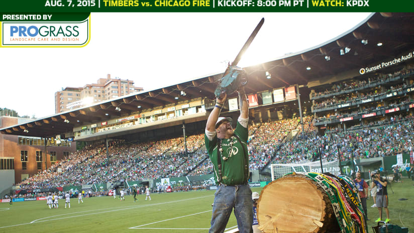Matchday, Timbers vs. Fire, 8.7.15