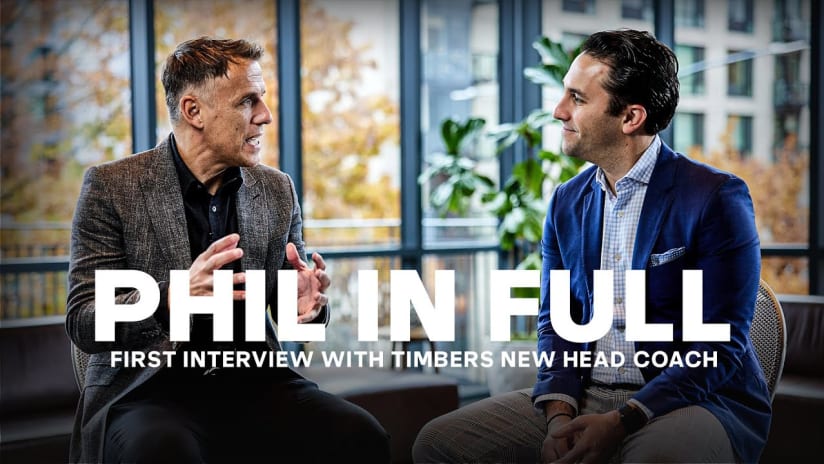 PHIL IN FULL | Phil Neville speaks on upbringing, career, and new life in the Rose City