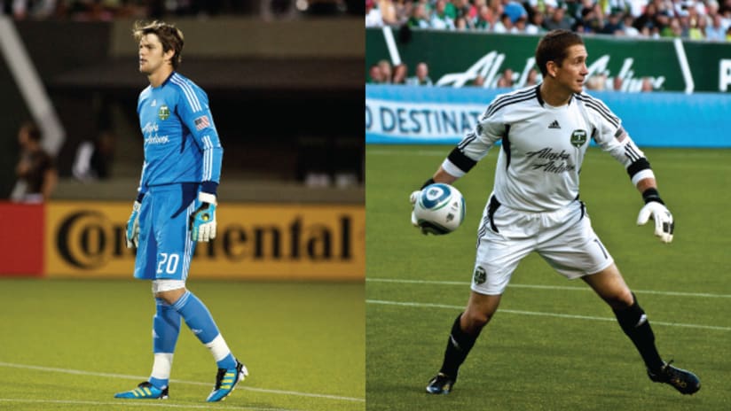 Jake Gleeson & Troy Perkins, 2011 MLS Save of the Year