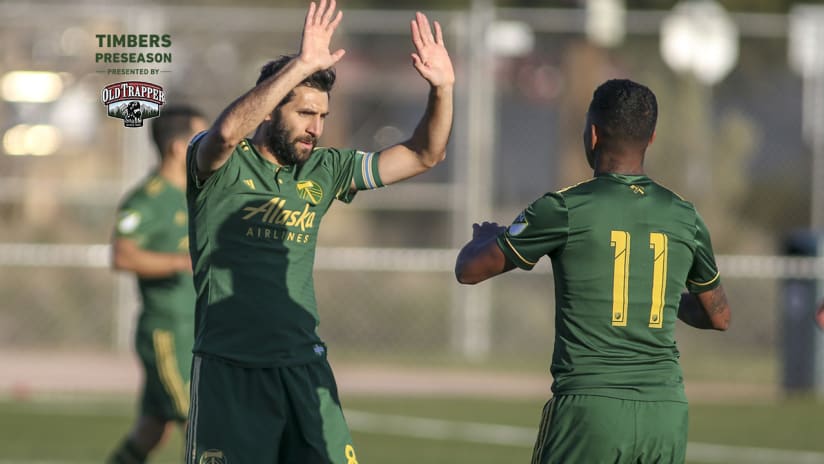 Diego Valeri, Andy Polo, Timbers vs. RSL, 2.23.19