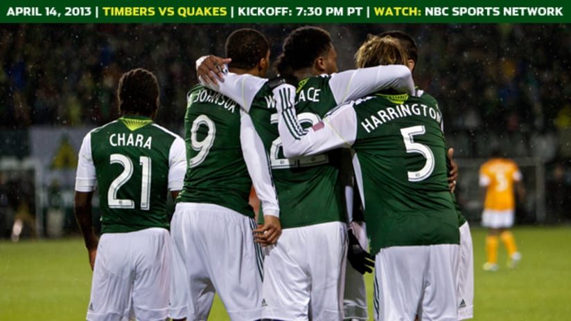 Matchday preview, Timbers vs. Quakes, 4.14.13
