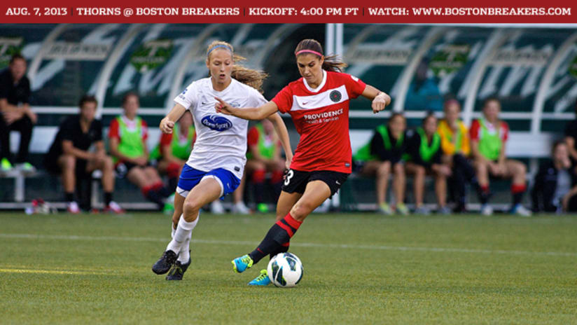 Matchday preview, Thorns @ Boston, 8.7.13