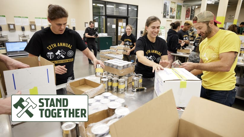 PHOTOS | 2023 Stand Together Week visits two Oregon Food Banks, and more on Thursday