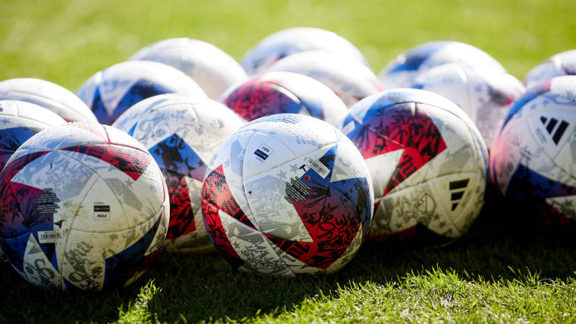 Stock photo - MLS 2023 balls