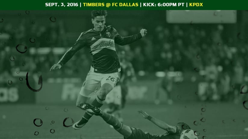 Matchday, Timbers at FC Dallas, 09.03.16