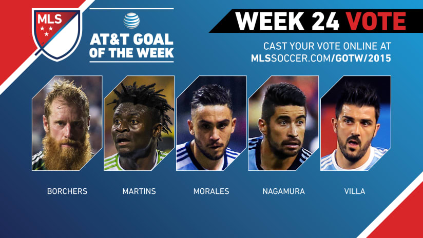 MLS Team of the Week Graphic Week 24