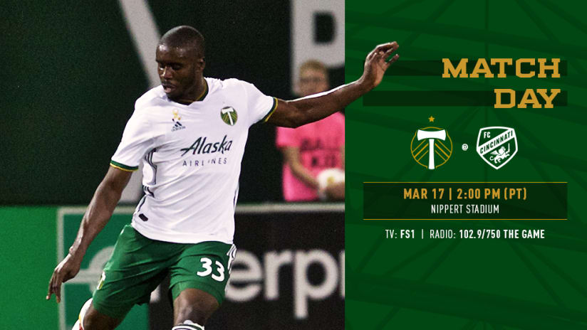 Matchday, Timbers @ FCC, 3.17.19