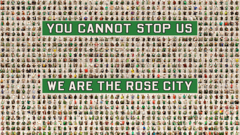 You Cannot Stop Us, We Are The Rose City