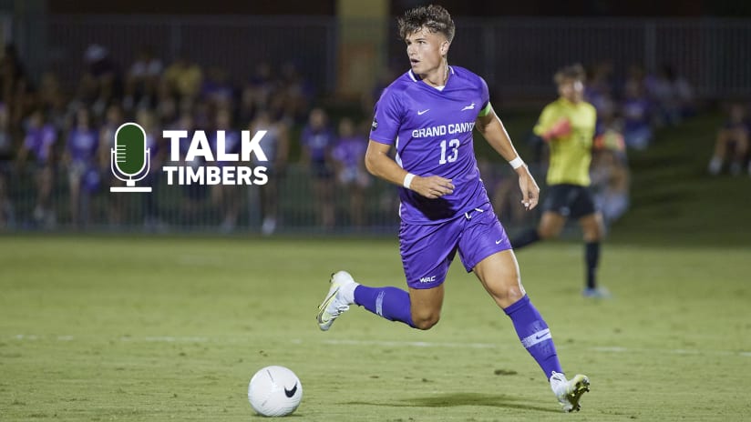 PODCAST | MLS SuperDraft pick Justin Rasmussen chats draft day excitement on Talk Timbers