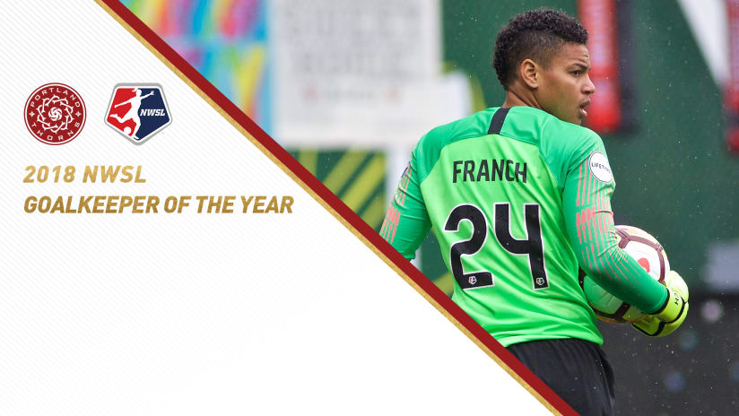 Adrianna Franch, 2018 NWSL Goalkeeper of the Year