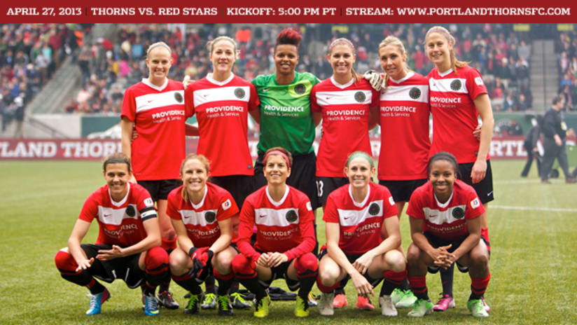 Thorns Matchday Preview vs. Red Stars, 4.27.13